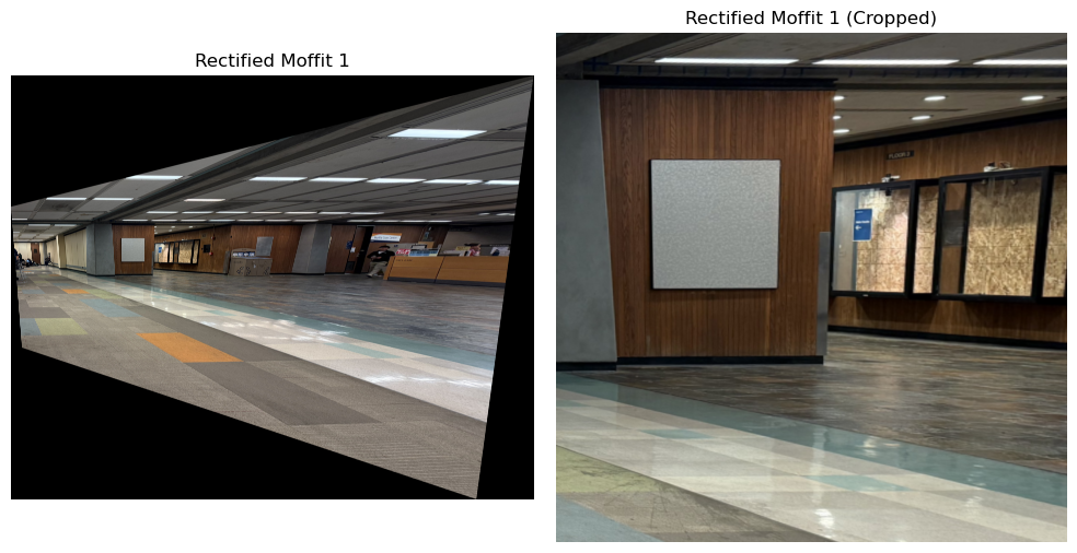 Moffit Library Rectification